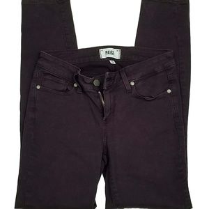 Paige Verdugo Ankle Jeans Plum NWOT Sz 26